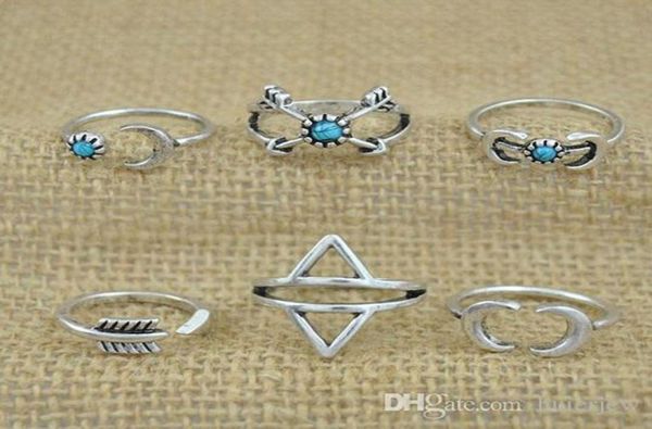 rings sets bohemian style 6pcspck rings arrows moon lucky rings set for women party silver ring1436456, Golden;silver
rings sets bohemian style 6pcspck rings arrows moon lucky rings set for women party silver ring1436456, Golden;silver