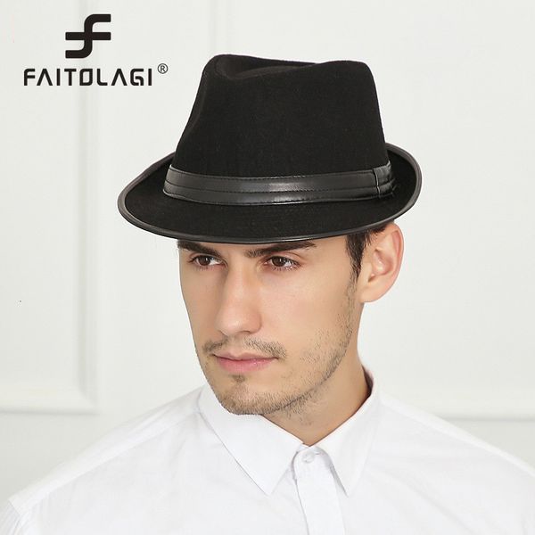 wide brim hats bucket classic men fedoras jazz felt hat vintage autumn winter thick warm male gentleman black grey sun visor bowler 230808, Blue;gray
wide brim hats bucket classic men fedoras jazz felt hat vintage autumn winter thick warm male gentleman black grey sun visor bowler 230808, Blue;gray