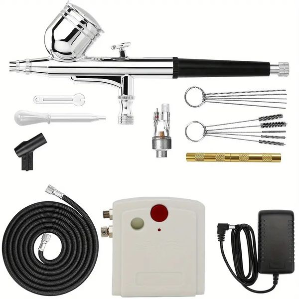 airbrush,mini spray gun with air pressure reducer, portable spray gun set with oil-water separator, three-piece cleaning set, suitable for p
airbrush,mini spray gun with air pressure reducer, portable spray gun set with oil-water separator, three-piece cleaning set, suitable for p