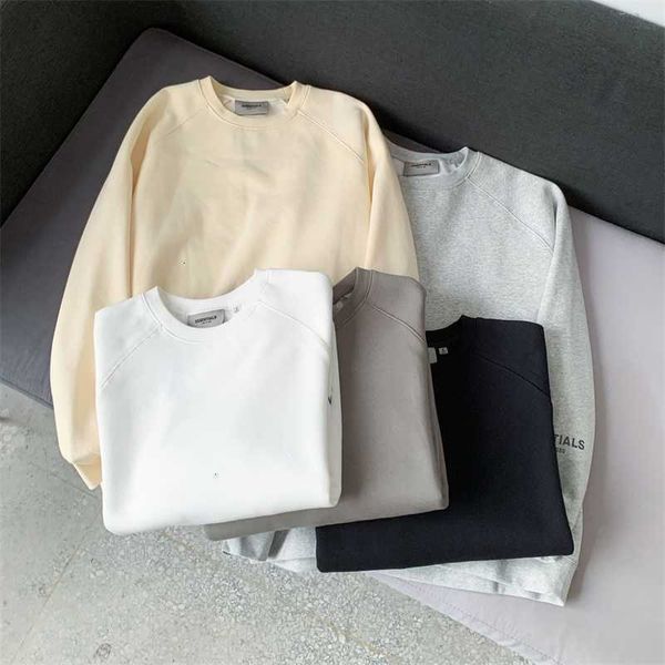 esential double thread plush sweater casual men's and women's round neck loose couple pullover trend ins, Black
esential double thread plush sweater casual men's and women's round neck loose couple pullover trend ins, Black