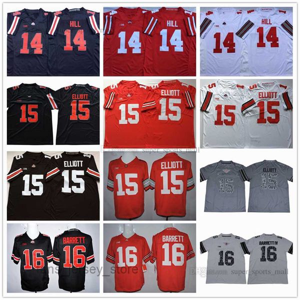 ncaa ohio state buckeyes college football jersey 16 j.t barrett 14 k.j. hill 15 ezekiel elliott stitched red white black gray
ncaa ohio state buckeyes college football jersey 16 j.t barrett 14 k.j. hill 15 ezekiel elliott stitched red white black gray