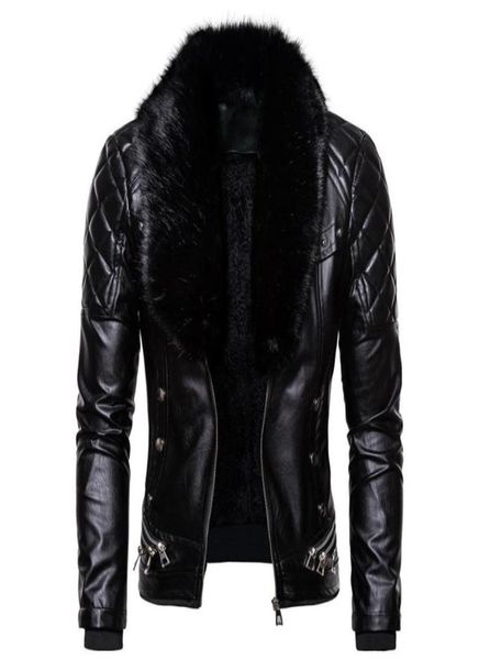 men039s fur faux trendy collar detachable leather jacket men fashion motocycle jackets coats slim fit windproof warm5960406, Black
men039s fur faux trendy collar detachable leather jacket men fashion motocycle jackets coats slim fit windproof warm5960406, Black