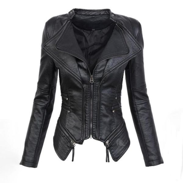 black gothic faux leather pu jacket women winter autumn fashion motorcycle jacket coat punk zipper outerwear plus size fall coat5291358
black gothic faux leather pu jacket women winter autumn fashion motorcycle jacket coat punk zipper outerwear plus size fall coat5291358