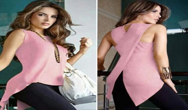 women039s blouses shirts plus size womens and hollow irrgular chiffon ladies summer sleeveless o neck female solid 8091286, White
women039s blouses shirts plus size womens and hollow irrgular chiffon ladies summer sleeveless o neck female solid 8091286, White