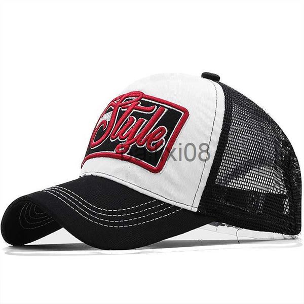 ball caps fashion new hip hop snapbk caps summer mesh trucker hats for women men casquette cool baseball hat fishing cap j230807, Blue;gray
ball caps fashion new hip hop snapbk caps summer mesh trucker hats for women men casquette cool baseball hat fishing cap j230807, Blue;gray