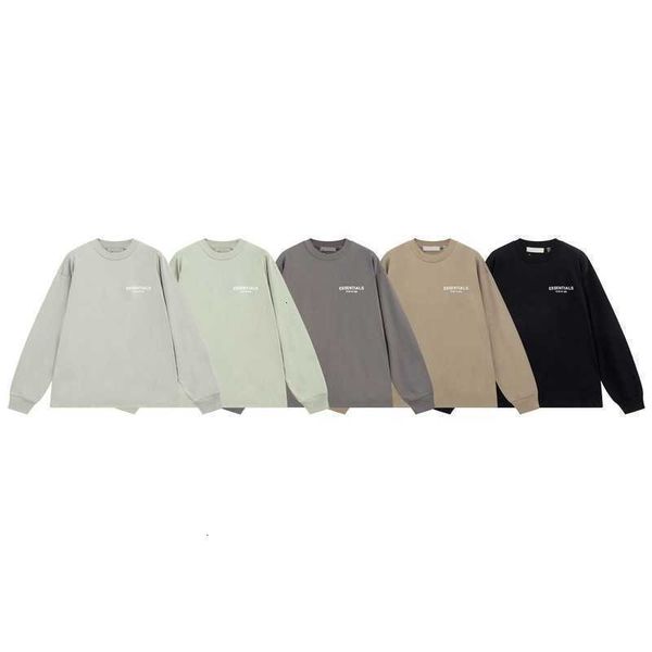 2023 autumn/winter fashion brand esential silicone long sleeve high weight round neck versatile sweater, Black
2023 autumn/winter fashion brand esential silicone long sleeve high weight round neck versatile sweater, Black