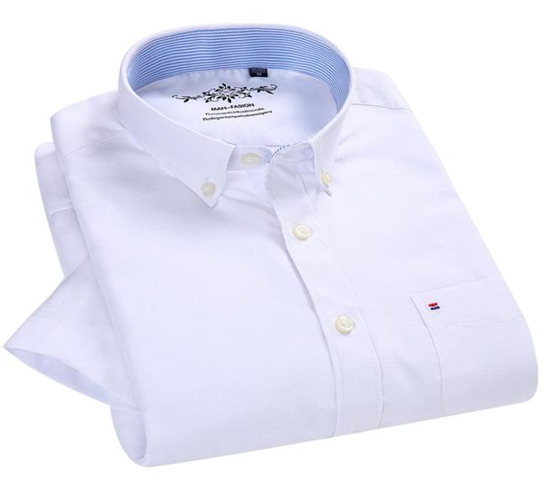 men039s standardfit short sleeve solid oxford shirts patch single chest pocket breath comfortable quality buttondown shi5555698, White;black
men039s standardfit short sleeve solid oxford shirts patch single chest pocket breath comfortable quality buttondown shi5555698, White;black