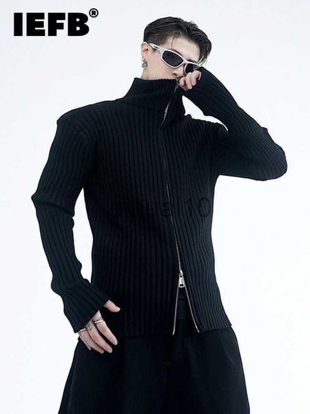 men's sweaters iefb new personality darkwear double zipper sweater casual versatile stripe 2023 solid color zipper male pullover 9a5549, White;black
men's sweaters iefb new personality darkwear double zipper sweater casual versatile stripe 2023 solid color zipper male pullover 9a5549, White;black