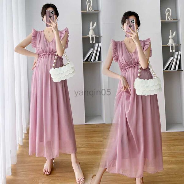 maternity dresses 2806# summer maternity pgraphy dress elegant ruffle v neck high waist slim clothes for pregnant women pregnancy hkd230808, White
maternity dresses 2806# summer maternity pgraphy dress elegant ruffle v neck high waist slim clothes for pregnant women pregnancy hkd230808, White