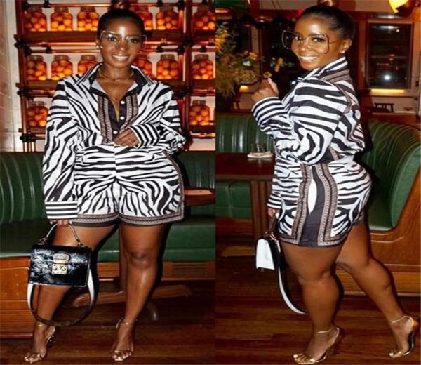 womens two piece pants outfits print zebra stripe long sleeve button shirts pocket shorts 2 piece set women casual clothes s2xl3434883, White
womens two piece pants outfits print zebra stripe long sleeve button shirts pocket shorts 2 piece set women casual clothes s2xl3434883, White