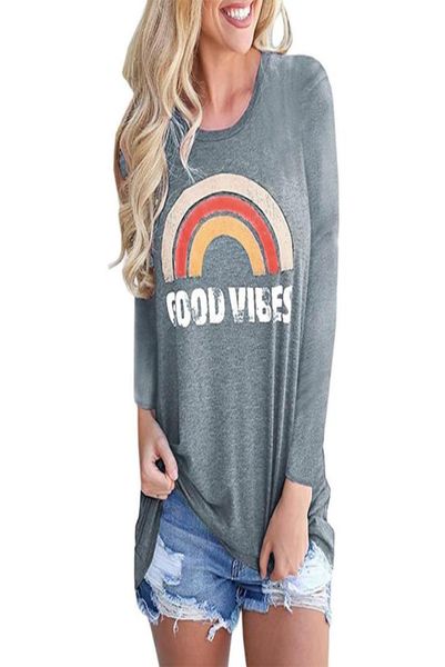 good vibe long sleeve t shirts womens casual printed crewneck tees spring autumn thin tshirts 4 colors women 2545542, White
good vibe long sleeve t shirts womens casual printed crewneck tees spring autumn thin tshirts 4 colors women 2545542, White