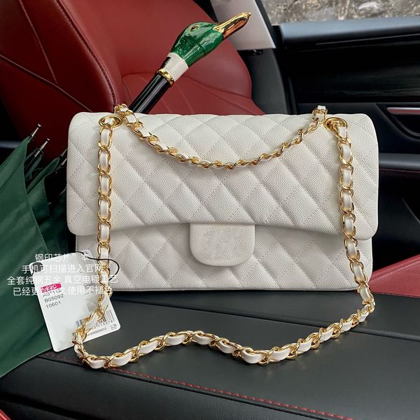10a caviar cowhide crossbody bags channel cf classic flap chain designer shoulder bag gold silver diamond lattice woman underarm totes luxur
10a caviar cowhide crossbody bags channel cf classic flap chain designer shoulder bag gold silver diamond lattice woman underarm totes luxur