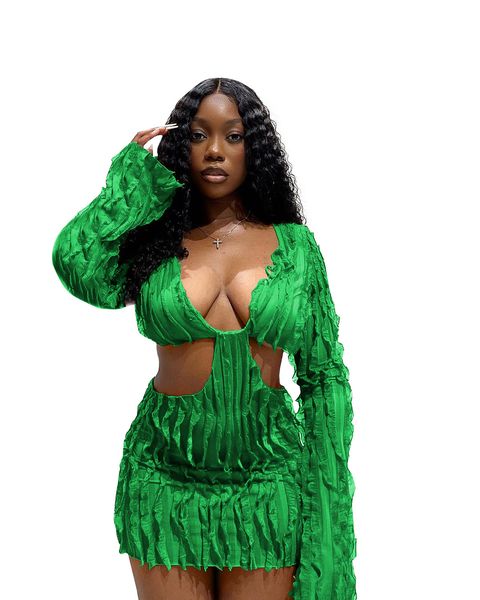 v neck long sleeve ruffles rave beach night club party dresses cut out women clothing birthday autumn bodycon mini skirt robe vestidos, Black;gray
v neck long sleeve ruffles rave beach night club party dresses cut out women clothing birthday autumn bodycon mini skirt robe vestidos, Black;gray