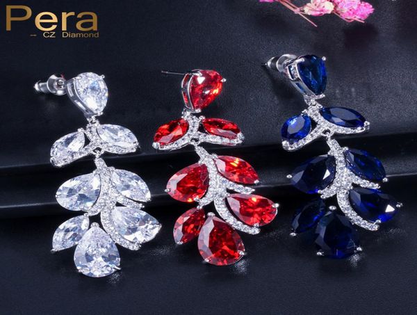 dangle chandelier pera 3 color red cubic zirconia crystal long leaf shape hanging drop bridal earrings for wedding women jewelry8274892, Silver
dangle chandelier pera 3 color red cubic zirconia crystal long leaf shape hanging drop bridal earrings for wedding women jewelry8274892, Silver