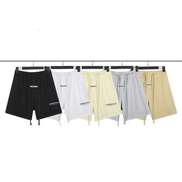 chaopai double thread esential reflective high street loose capris casual shorts, White;black
chaopai double thread esential reflective high street loose capris casual shorts, White;black