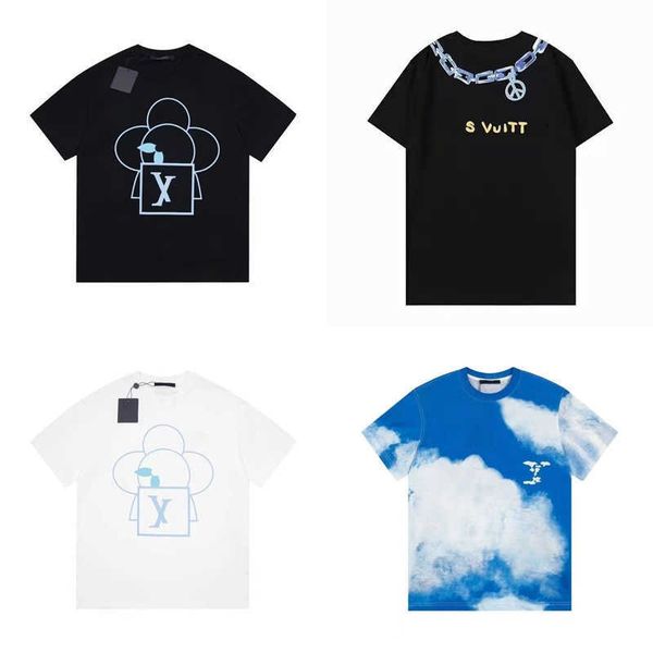 womens t shirt designer short sleeve fashionable and versatile graffiti printed sweatshirt pure cotton breathable men and women clothing, White
womens t shirt designer short sleeve fashionable and versatile graffiti printed sweatshirt pure cotton breathable men and women clothing, White