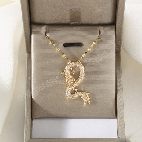 no fading infinity dragon necklace for women personalized hip-hop party animal jewelry accessories birthday gift, Silver
no fading infinity dragon necklace for women personalized hip-hop party animal jewelry accessories birthday gift, Silver