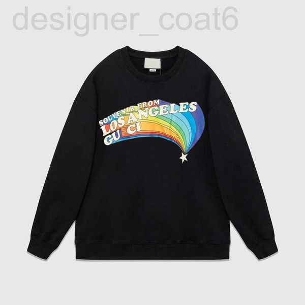 women's hoodies & sweatshirts designer 2023 new limited edition rainbow letter direct spray craft men's and round neck os loose pu, Black
women's hoodies & sweatshirts designer 2023 new limited edition rainbow letter direct spray craft men's and round neck os loose pu, Black