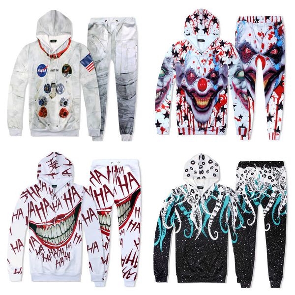no brand name spring and winter 3d printing bf funny printing hoodie haha astronaut ocs sports couple suit, Black
no brand name spring and winter 3d printing bf funny printing hoodie haha astronaut ocs sports couple suit, Black
