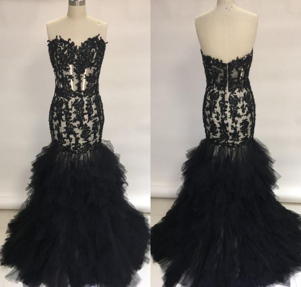 2020 long prom dresses mermaid sweetheart lace appliques sleeveless black girl prom party gowns ruffles skirt plus size form5662899
2020 long prom dresses mermaid sweetheart lace appliques sleeveless black girl prom party gowns ruffles skirt plus size form5662899