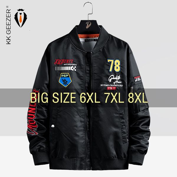men's jackets men jacket bomber spring plus size 6xl 7xl 8xl oversize black street baseball coats loose male outdoor thin windbreaker 2, Black;brown
men's jackets men jacket bomber spring plus size 6xl 7xl 8xl oversize black street baseball coats loose male outdoor thin windbreaker 2, Black;brown