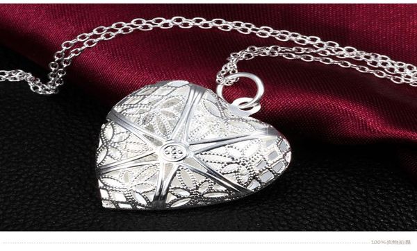 925 silver pendant heart necklace po locket can open with chain ne119 10pcslot6981006
925 silver pendant heart necklace po locket can open with chain ne119 10pcslot6981006
