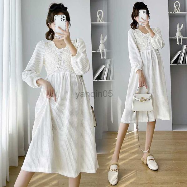 maternity dresses 0115# autumn winter fashion corduroy maternity long dress elegant a line slim clothes for pregnant women sweet cute pregna, White
maternity dresses 0115# autumn winter fashion corduroy maternity long dress elegant a line slim clothes for pregnant women sweet cute pregna, White