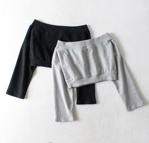 women spring autumn off shoulder solid sweatshirts pullover hoodies female casual long sleeve crop streetwear4172690, Black
women spring autumn off shoulder solid sweatshirts pullover hoodies female casual long sleeve crop streetwear4172690, Black