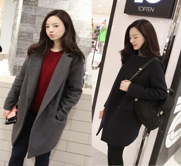 autumn winter fashion women woolen coat single button long jacket and coat woolblends cashmere suit coat plus size6004617, Black
autumn winter fashion women woolen coat single button long jacket and coat woolblends cashmere suit coat plus size6004617, Black
