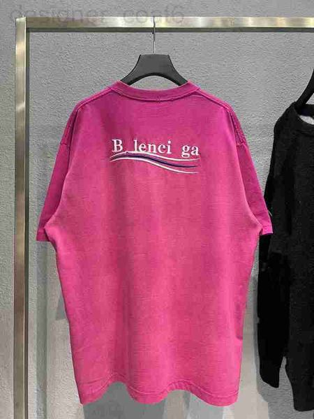 women's t-shirt designer correct version luxury fashion b home coke embroidery spray color abrasion damaged men's and short sleeve, White
women's t-shirt designer correct version luxury fashion b home coke embroidery spray color abrasion damaged men's and short sleeve, White