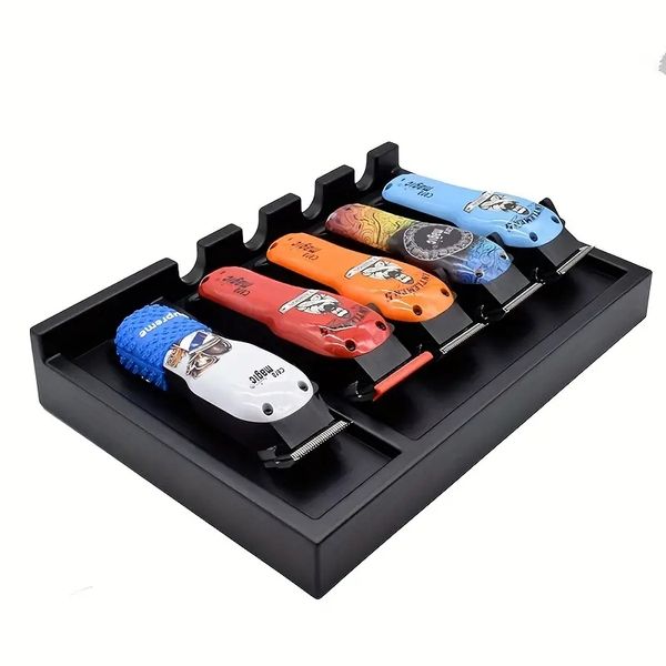 organize your salon with this electric clippers display stand - barber hanger hairdressing storage rack
organize your salon with this electric clippers display stand - barber hanger hairdressing storage rack