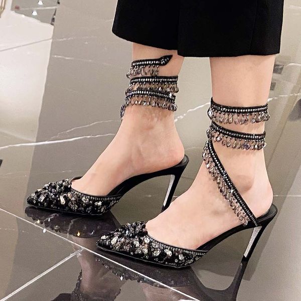 rene caovilla chandelier crystal-embellished ankle-wrap shoes lace point-toe slingback pumps stiletto sandals for 7.5cm 9.5cm women luxury d, Black
rene caovilla chandelier crystal-embellished ankle-wrap shoes lace point-toe slingback pumps stiletto sandals for 7.5cm 9.5cm women luxury d, Black