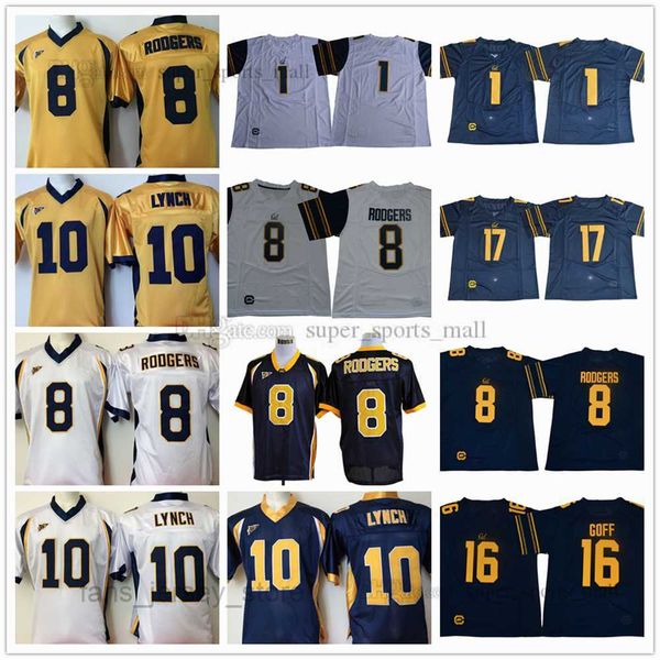 ncaa california golden bears college football jersey 8 aaron rodgers 16 jared goff 1 melquise stovall 10 marshawn lynch 17 vic wharton iii s, Black
ncaa california golden bears college football jersey 8 aaron rodgers 16 jared goff 1 melquise stovall 10 marshawn lynch 17 vic wharton iii s, Black