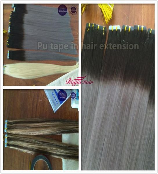 100 human hair pu tape skin hair extensions 25gpcs 50pcslot125gset ombre color 2grey9973796, Black
100 human hair pu tape skin hair extensions 25gpcs 50pcslot125gset ombre color 2grey9973796, Black