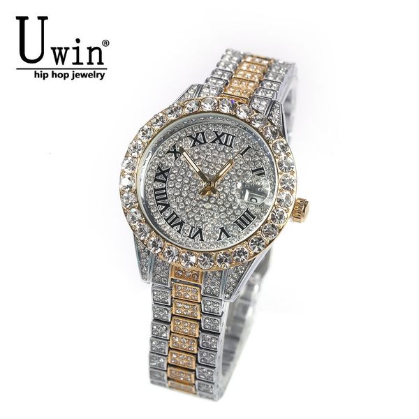 wristwatches uwin small dial women's watch baby pink iced out quartz clock luxury waterproof wrist watch small size for women 230807, Slivery;brown
wristwatches uwin small dial women's watch baby pink iced out quartz clock luxury waterproof wrist watch small size for women 230807, Slivery;brown