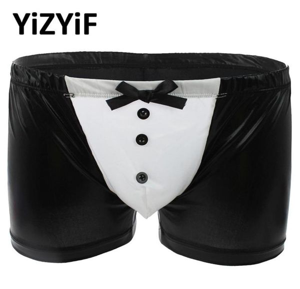 men039s swimwear men patent leather boxer underwear with buttons and bowknot tuxedo brief gay sissy panties boxers menmen8370339
men039s swimwear men patent leather boxer underwear with buttons and bowknot tuxedo brief gay sissy panties boxers menmen8370339