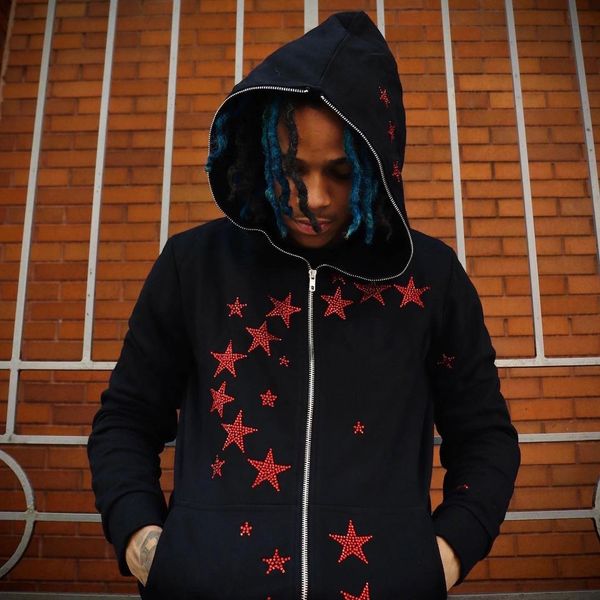 men's hoodies sweatshirts diamond star zipper for men european and american sweatshirt women trendy streetwear autumn loose jacket 2308, Black
men's hoodies sweatshirts diamond star zipper for men european and american sweatshirt women trendy streetwear autumn loose jacket 2308, Black