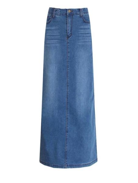 2017 new fashion elastic high waist long aline s to 2xl plus size denim jeans spring and summer style women skirt7464932, Black
2017 new fashion elastic high waist long aline s to 2xl plus size denim jeans spring and summer style women skirt7464932, Black