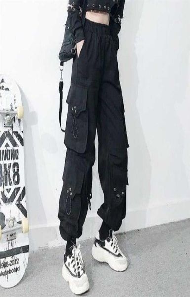 qweek gothic black cargo pants women baggy harajuku streetwear oversize punk jogging trousers for female hip hop mall goth emo 2114048240, Black;white
qweek gothic black cargo pants women baggy harajuku streetwear oversize punk jogging trousers for female hip hop mall goth emo 2114048240, Black;white