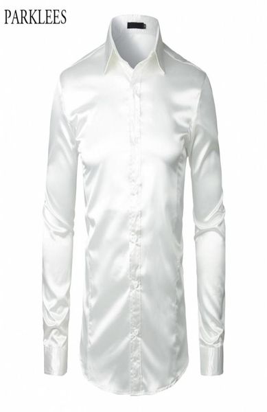 stylish white silk satin shirt men chemise homme casual long sleeve slim fit mens dress shirts business wedding male shirt 2009255160182, White;black
stylish white silk satin shirt men chemise homme casual long sleeve slim fit mens dress shirts business wedding male shirt 2009255160182, White;black