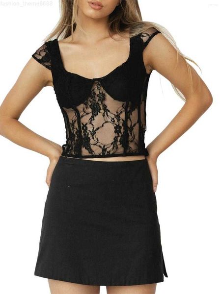 women's tanks women s y2k sheer mesh lace crop - seductive transparent t-shirt with a sleek fit perfect for night outs and summer stree, White
women's tanks women s y2k sheer mesh lace crop - seductive transparent t-shirt with a sleek fit perfect for night outs and summer stree, White