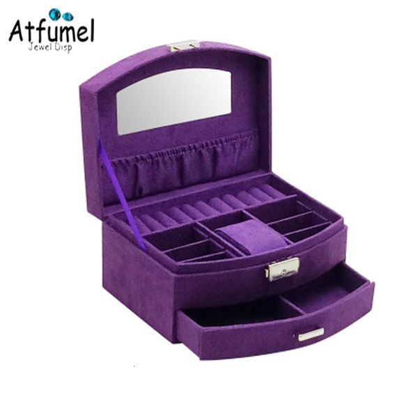 jewelry boxes velvet cosmetic storage case necklace ring earrings bracelet travel packaging box watch organizer display joyero 230808, Black;white
jewelry boxes velvet cosmetic storage case necklace ring earrings bracelet travel packaging box watch organizer display joyero 230808, Black;white