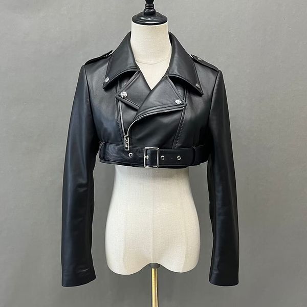 womens leather faux spring autumn jacket lady fashion moto crop y2k women short coat genuine sheepskin fg5539 230808, Black
womens leather faux spring autumn jacket lady fashion moto crop y2k women short coat genuine sheepskin fg5539 230808, Black