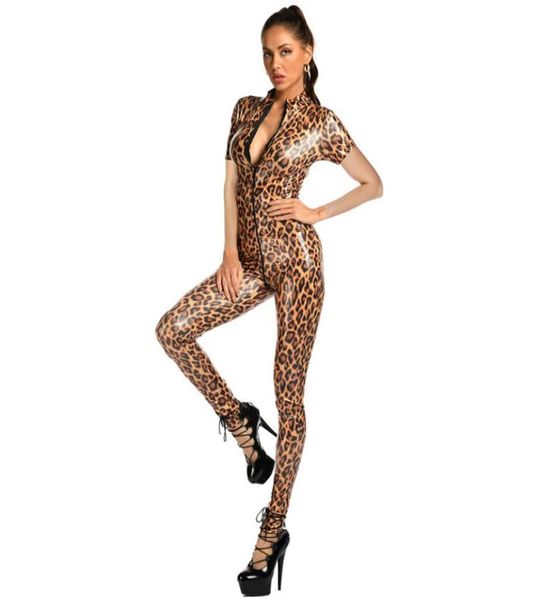 catsuit costumesshort sleeve women leopard bodysuit wet look faux leather catsuit erotic crotchless pvc jumpsuit nightclu6908738, Black
catsuit costumesshort sleeve women leopard bodysuit wet look faux leather catsuit erotic crotchless pvc jumpsuit nightclu6908738, Black