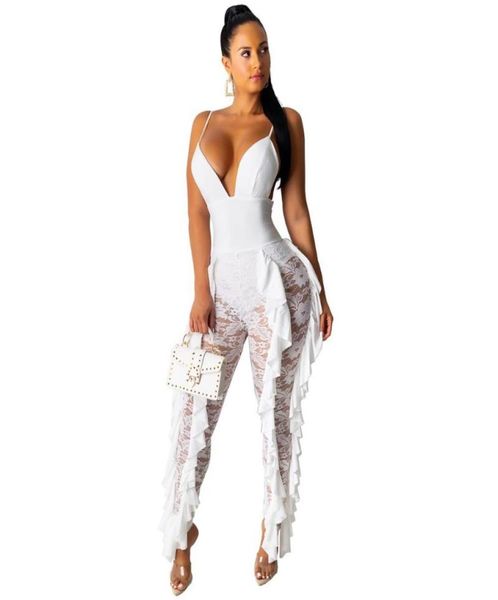 zoctuo 2020 summer autumn rompers womens lace stitching jumpsuit printed halter high waist club overalls bodysuits2493470, Black;white
zoctuo 2020 summer autumn rompers womens lace stitching jumpsuit printed halter high waist club overalls bodysuits2493470, Black;white