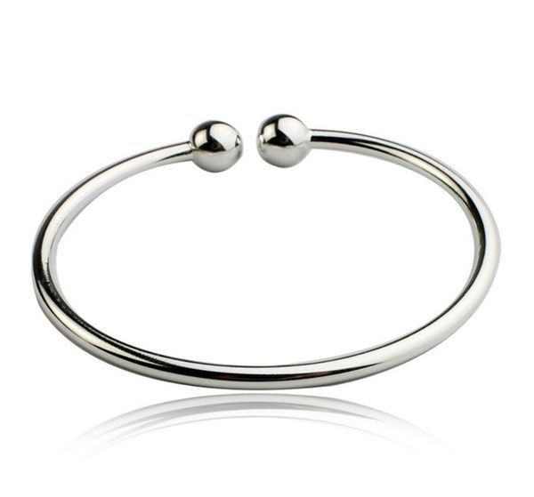 wristband hand cuffs fashion jewley gift drop shipppingdouble ball silver bracelet women open bangle cuff3501017, White
wristband hand cuffs fashion jewley gift drop shipppingdouble ball silver bracelet women open bangle cuff3501017, White