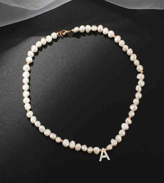 real freshwater pearl necklace choker for women alphabet az shell letter initial buckle gold color pendant jewelry gift220v5613128, Silver
real freshwater pearl necklace choker for women alphabet az shell letter initial buckle gold color pendant jewelry gift220v5613128, Silver