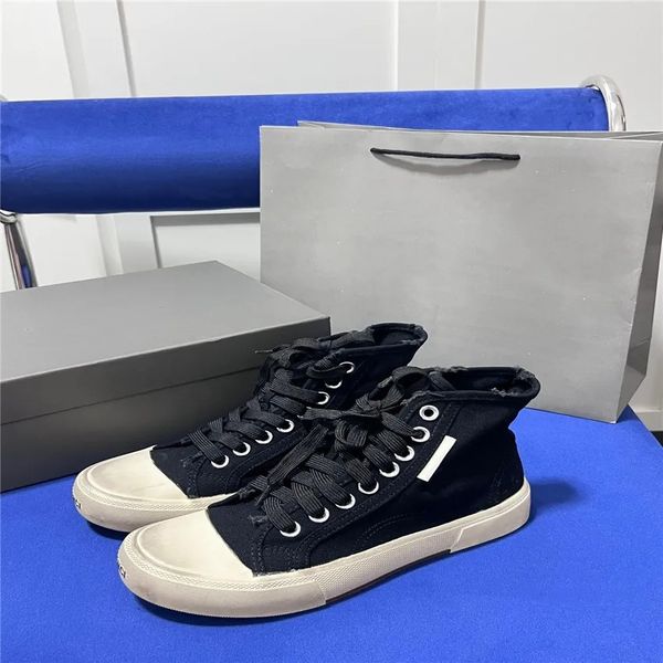 casual shoes designer paris canvas men women blue destruct denim rubber mules fashion wear vintage size35-44, Black
casual shoes designer paris canvas men women blue destruct denim rubber mules fashion wear vintage size35-44, Black