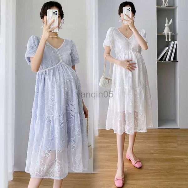 maternity dresses 857# 2023 summer korean fashion maternity long dress elegant a line loose clothes for pregnant women sweet pregnancy postp, White
maternity dresses 857# 2023 summer korean fashion maternity long dress elegant a line loose clothes for pregnant women sweet pregnancy postp, White