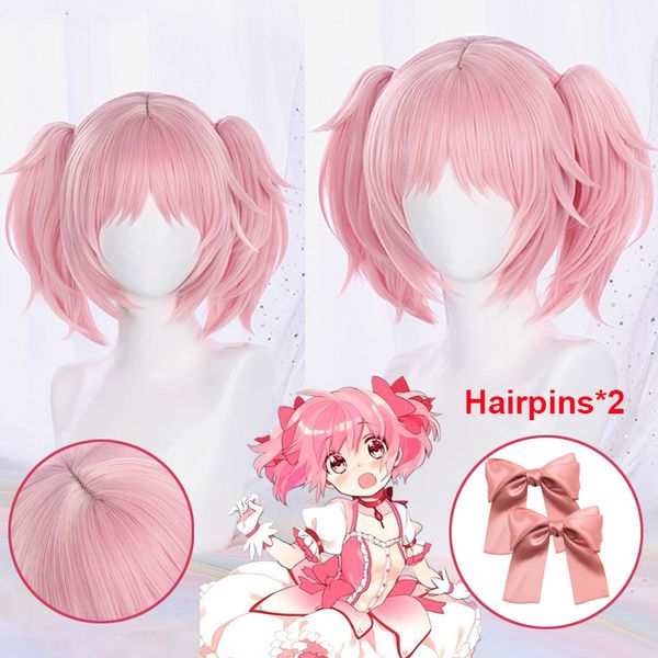 cosplay wigs anime puella magi madoka magica cosplay madoka kaname cosplay wigs pink 30cm short clip ponytails heat resistant wigs wig cap 2, Black
cosplay wigs anime puella magi madoka magica cosplay madoka kaname cosplay wigs pink 30cm short clip ponytails heat resistant wigs wig cap 2, Black